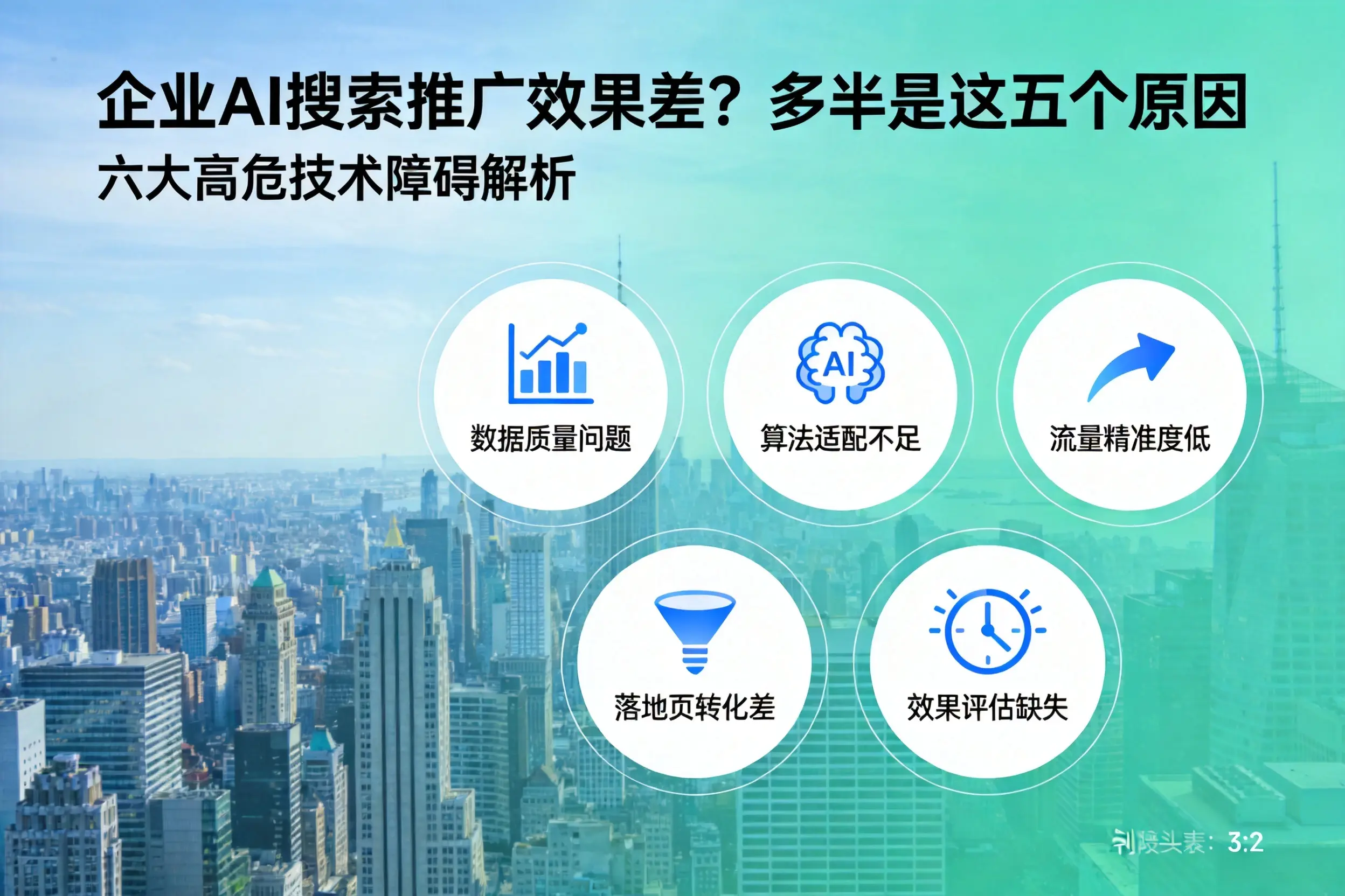 友好企业AI搜索推广效果差?多半是这五个原因